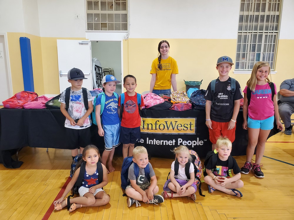 InfoWest Overton Backpack Giveaway Group Shot